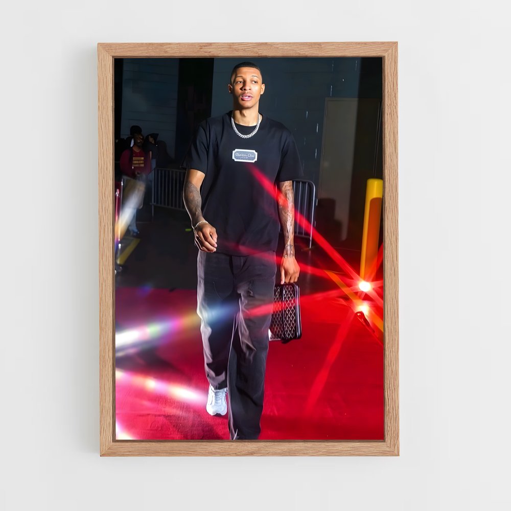 Poster Le Tapis Rouge – affiche Basketball (vue 4)